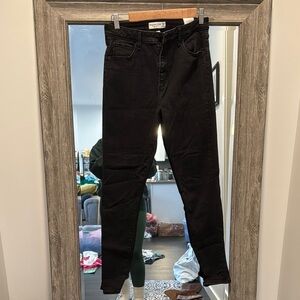 Abercrombie Super Skinny Black High-Rise Jeans